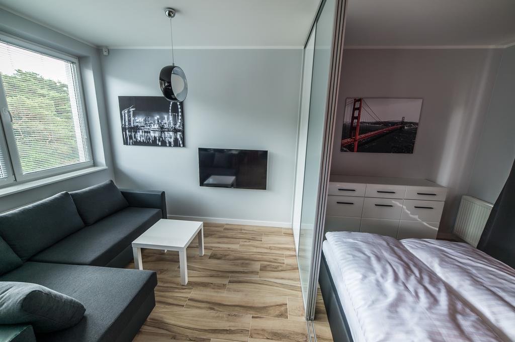 Silver One Apartments Gdaňsk Pokoj fotografie